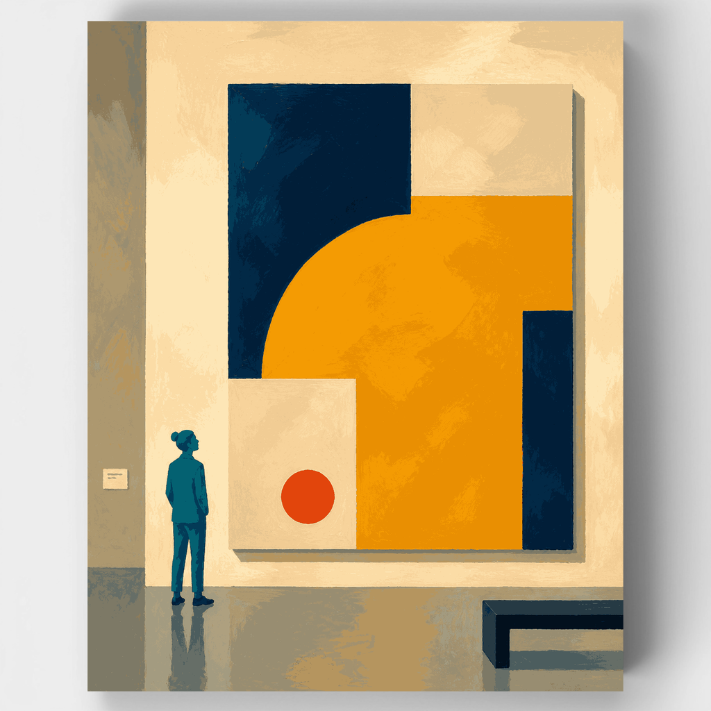 Gallery Wall Study - Paint by Numbers Kit