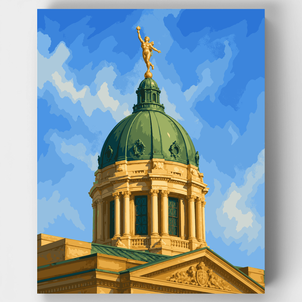 Golden Boy Winnipeg - Kit de pintura por números — Estándar