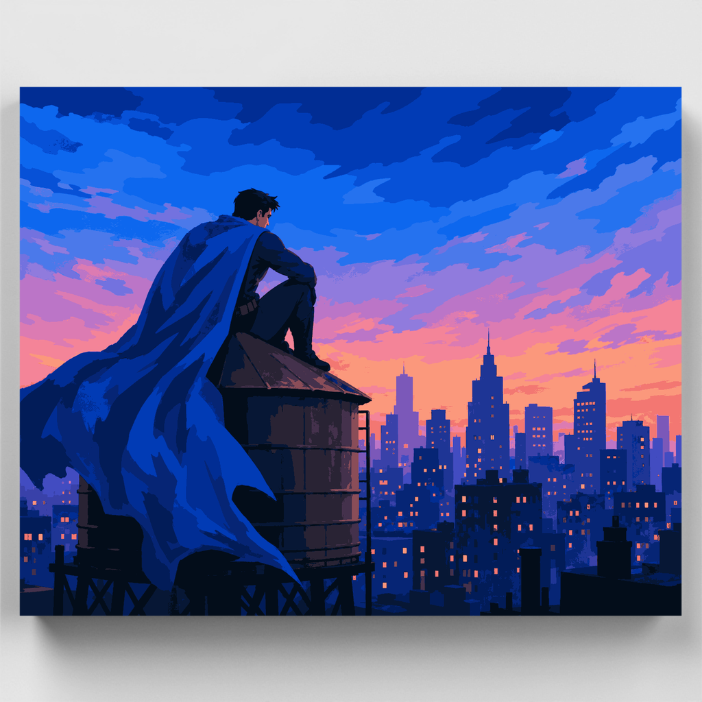 Guardian at Dusk - Paint by Numbers Kit