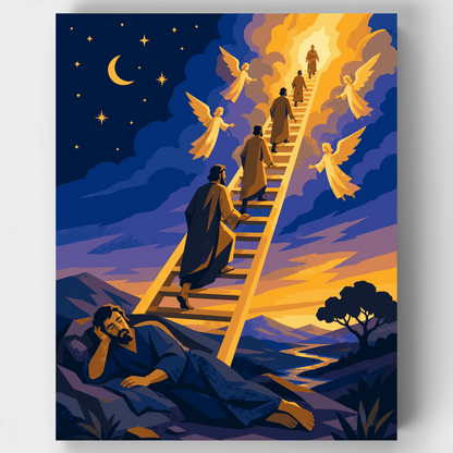 Jacob's Ladder - Paint by Numbers Kit