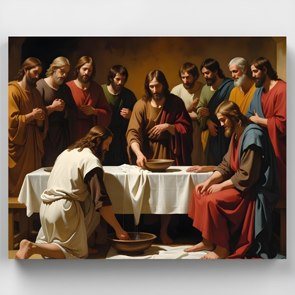 The Last Supper Scene - Paint by Numbers Kit