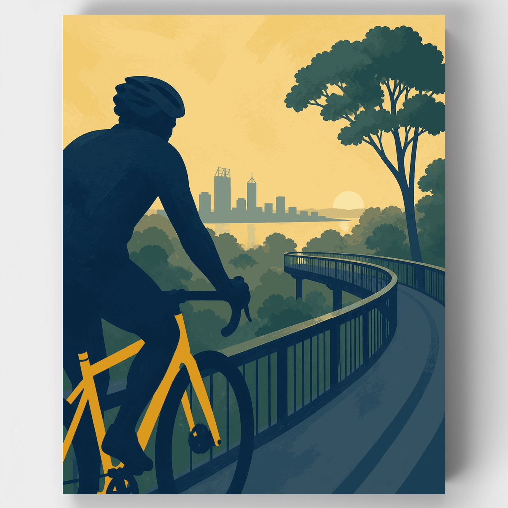Kings Park Treetop Ride - Paint by Numbers Kit