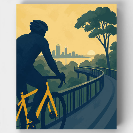 Kings Park Treetop Ride - Paint by Numbers Kit