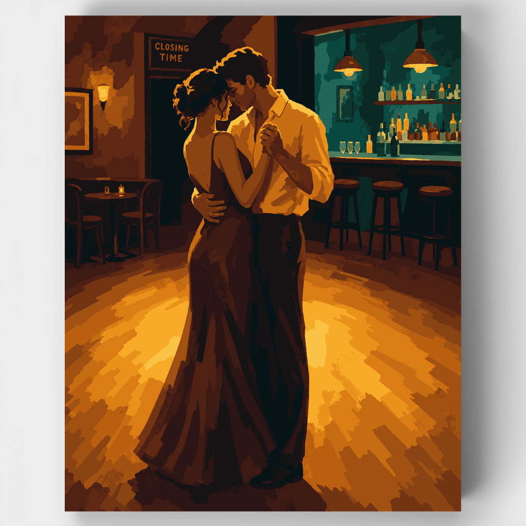 Last Dance at Closing Time - Paint by Numbers Kit