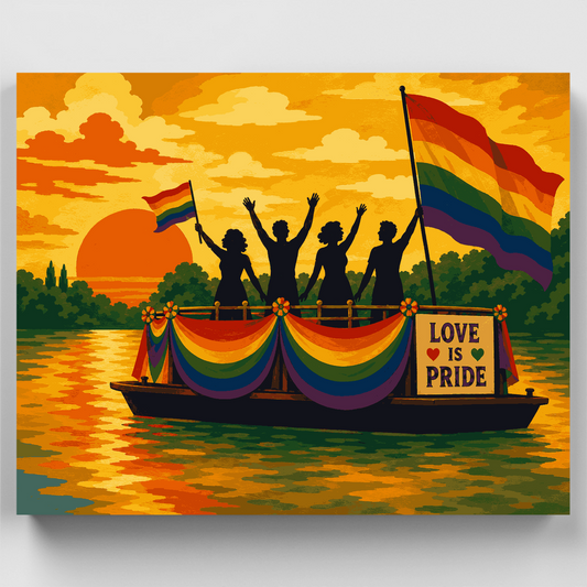 Love is Pride - Paint by Numbers Kit