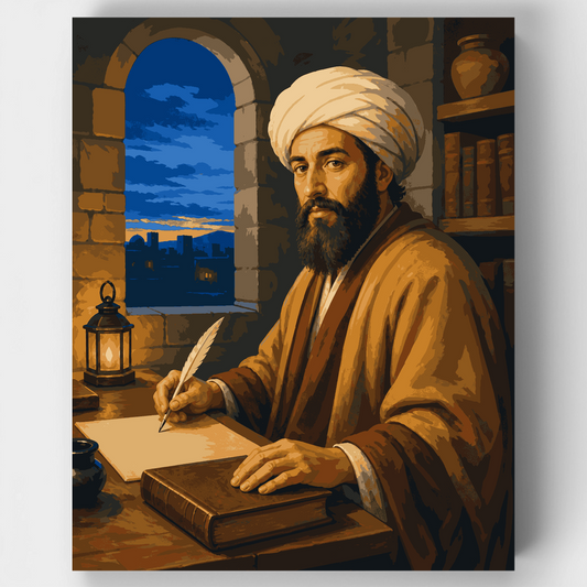 Maimonides at Twilight - Paint by Numbers Kit