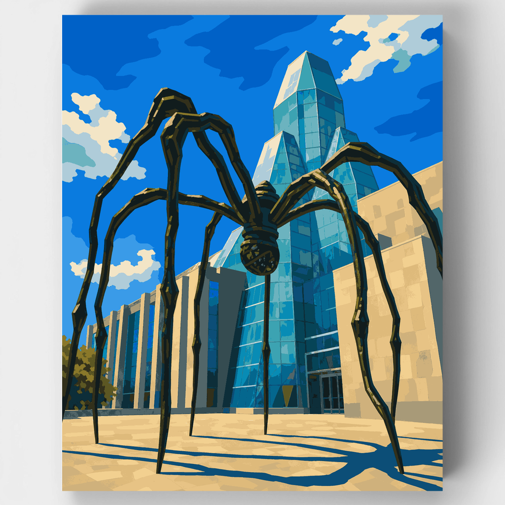 Maman Spider Sculpture - Paint by Numbers Kit
