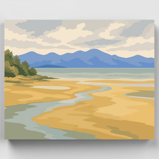 Marahau Low Tide - Paint by Numbers Kit