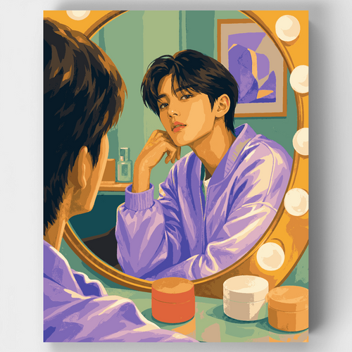 Mirror Reflection - Paint by Numbers Kit