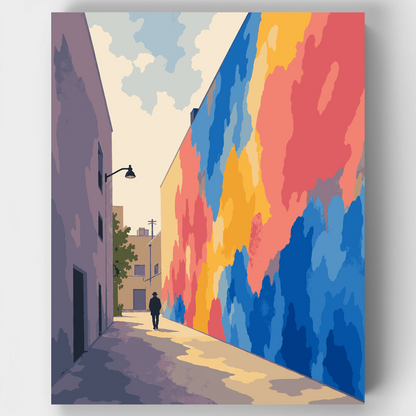 Mural Alley Walker - Paint by Numbers Kit