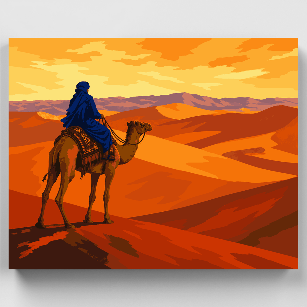 Negev Desert Crossing - Paint by Numbers Kit