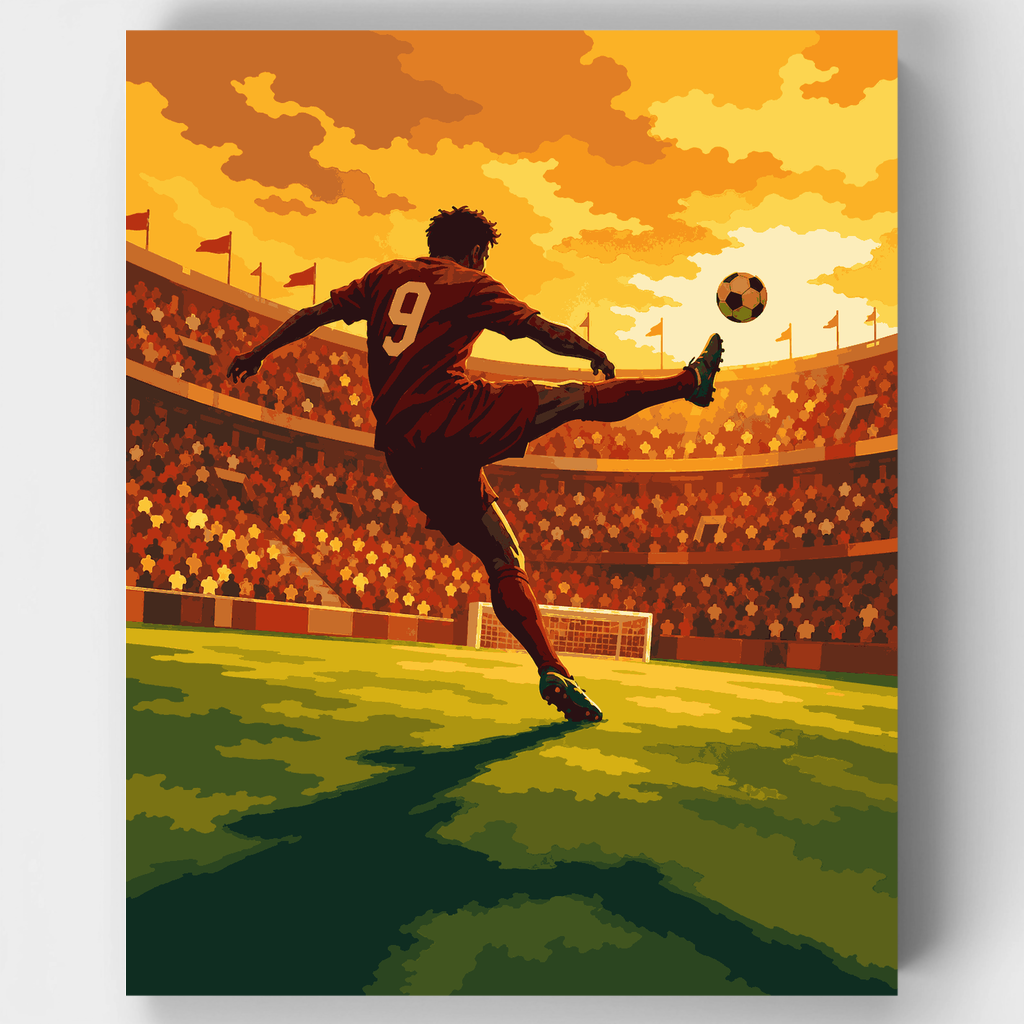 Number 9 Shot - Paint by Numbers Kit