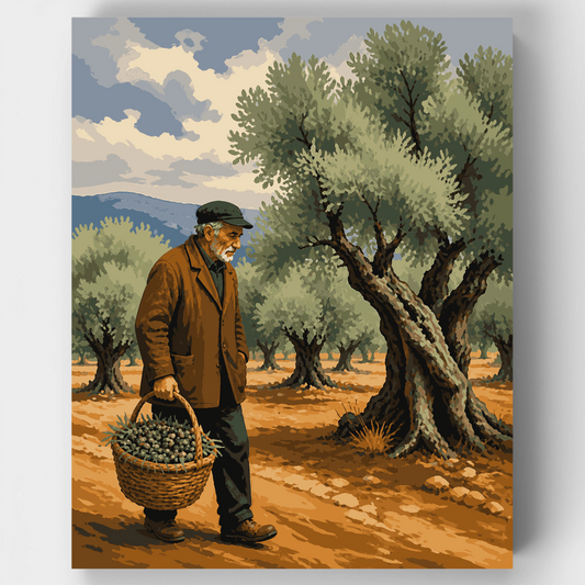 Olive Grove Elder - Paint by Numbers Kit