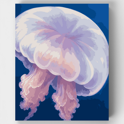 Pearl Jellyfish Bell - Paint by Numbers Kit