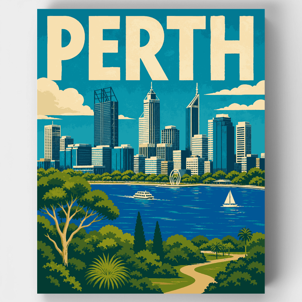 Perth Skyline Kings Park