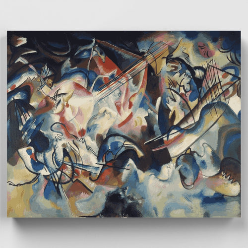 Composition VI - Paint by Numbers Kit