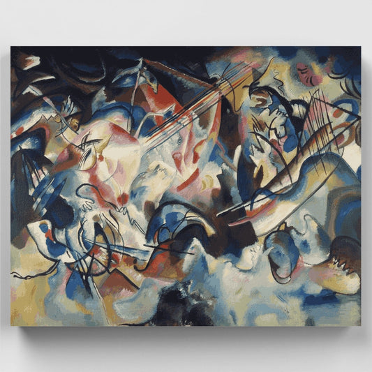 Composition VI - Paint by Numbers Kit