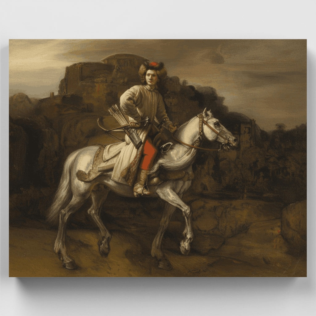 El caballero polaco - Kit de pintura por números — Estándar
