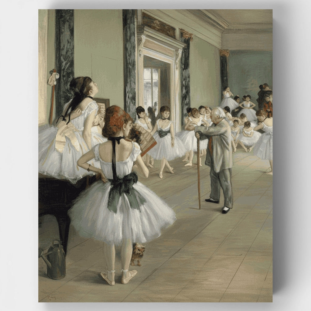 La clase de danza (La Classe de danse) - Kit de pintura por números — Estándar