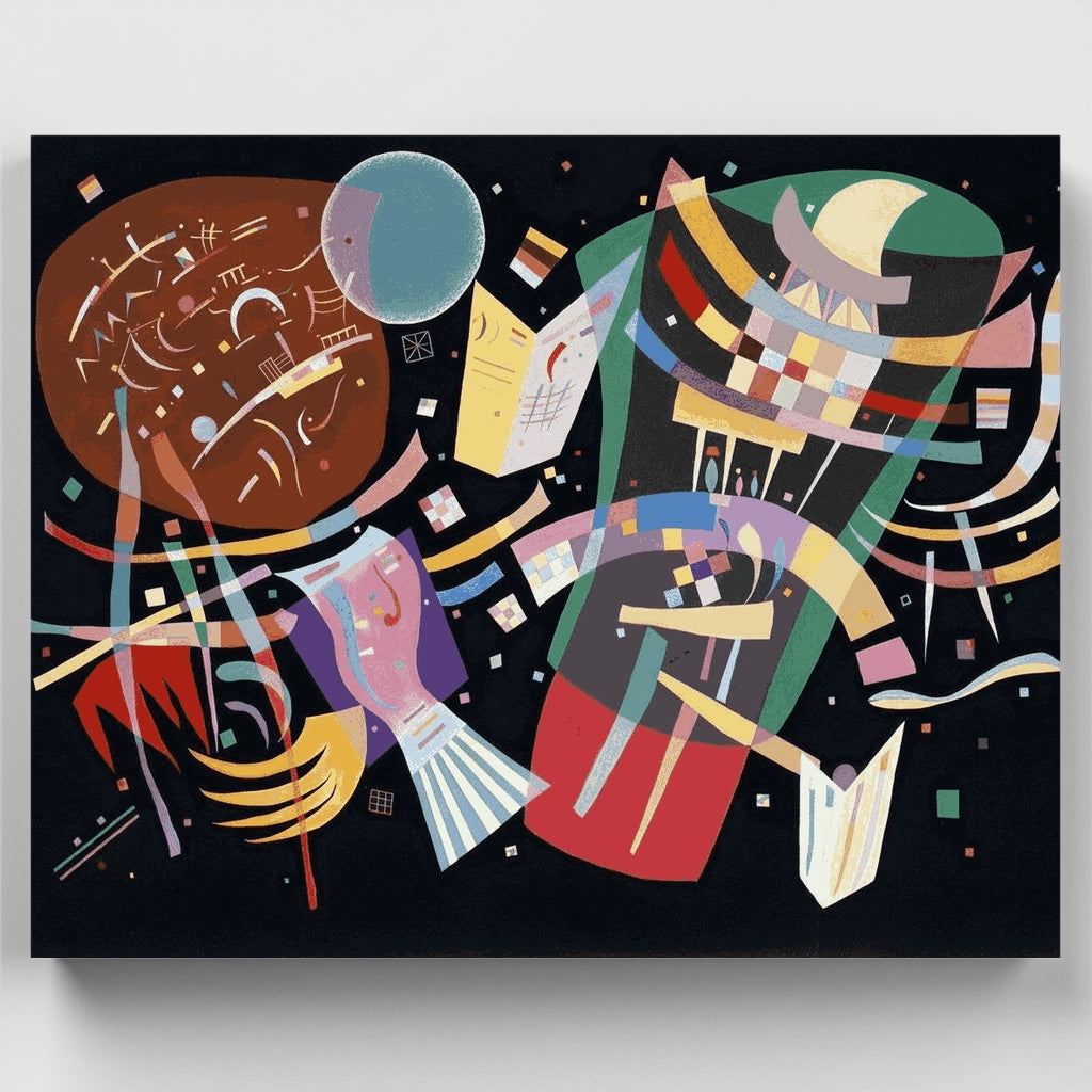 Composición X - Kit de pintura por números — Estándar