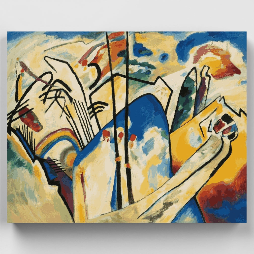Composición IV - Kit de pintura por números — Estándar