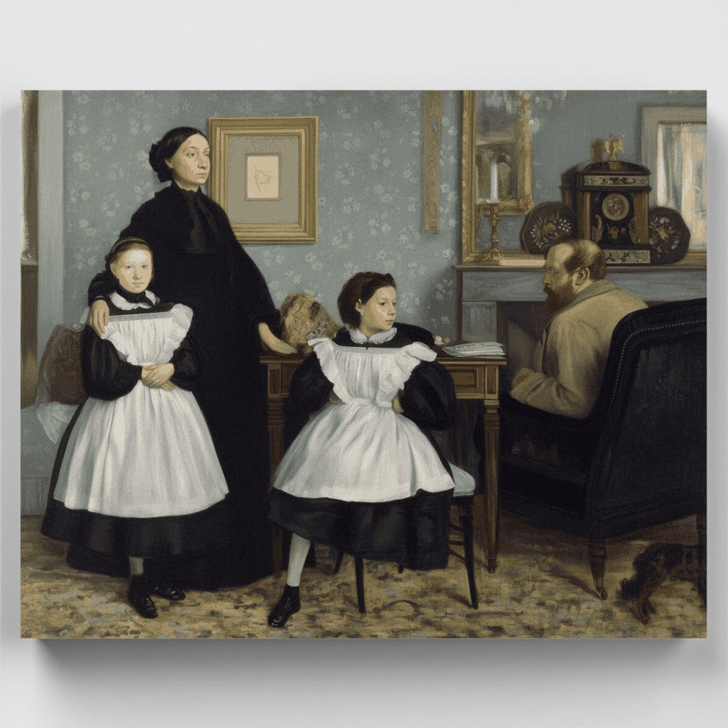 La familia Bellelli - Kit de pintura por números — Estándar