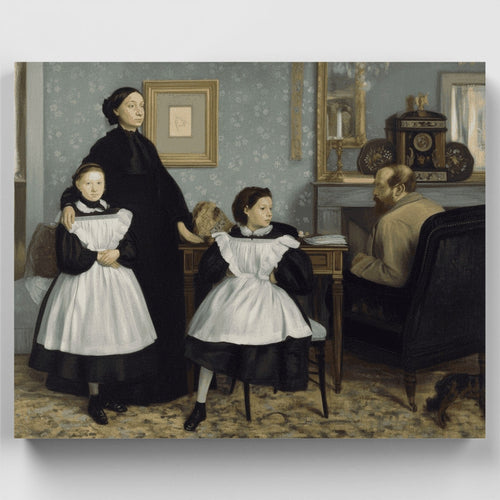 The Bellelli Family - Paint by Numbers Kit