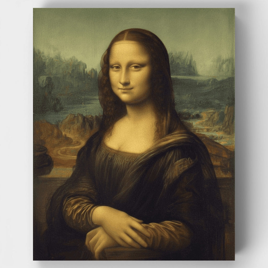 Mona Lisa - Kit de pintura por números — Estándar