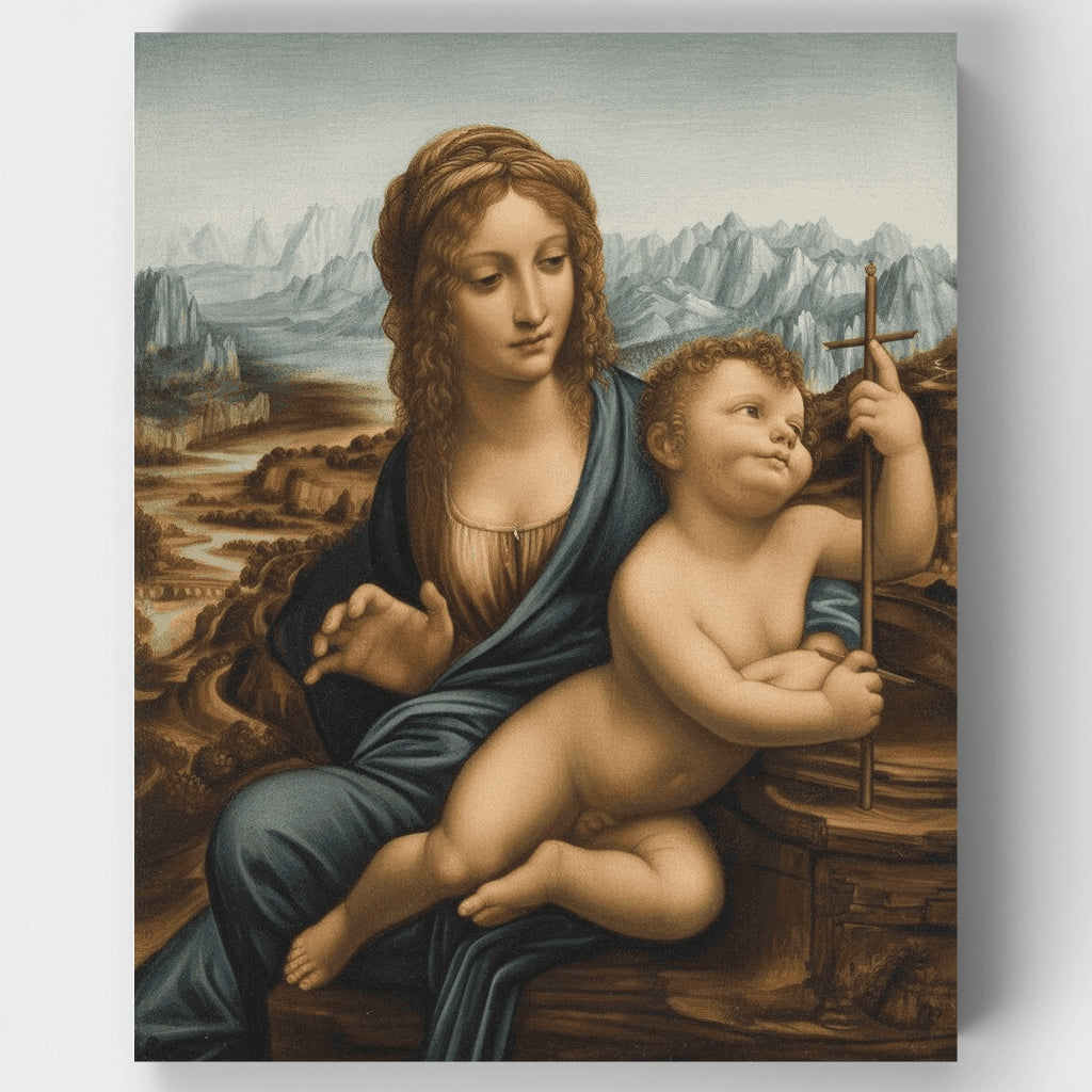 Devanadera Madonna - Kit de pintura por números — Estándar