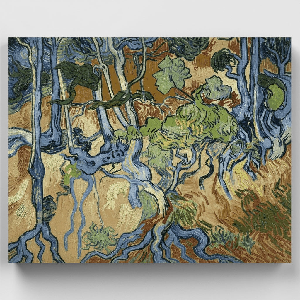 Raíces de árbol - Kit de pintura por números — Estándar