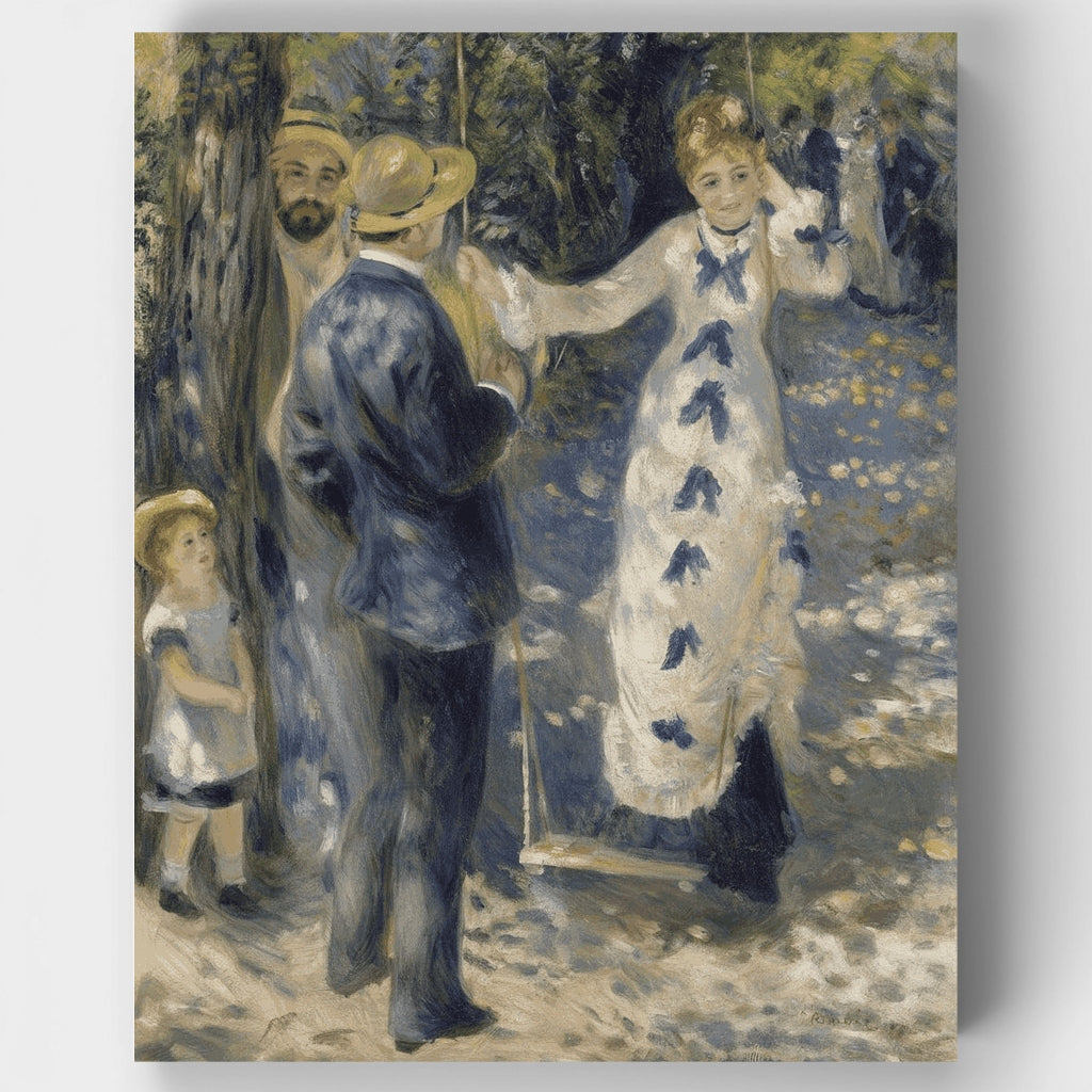 El columpio (La Balançoire) - Kit de pintura por números — Estándar