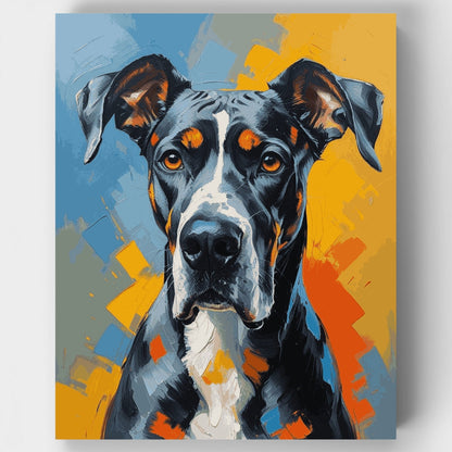 Great Dane Portrait - Paint by Numbers Kit