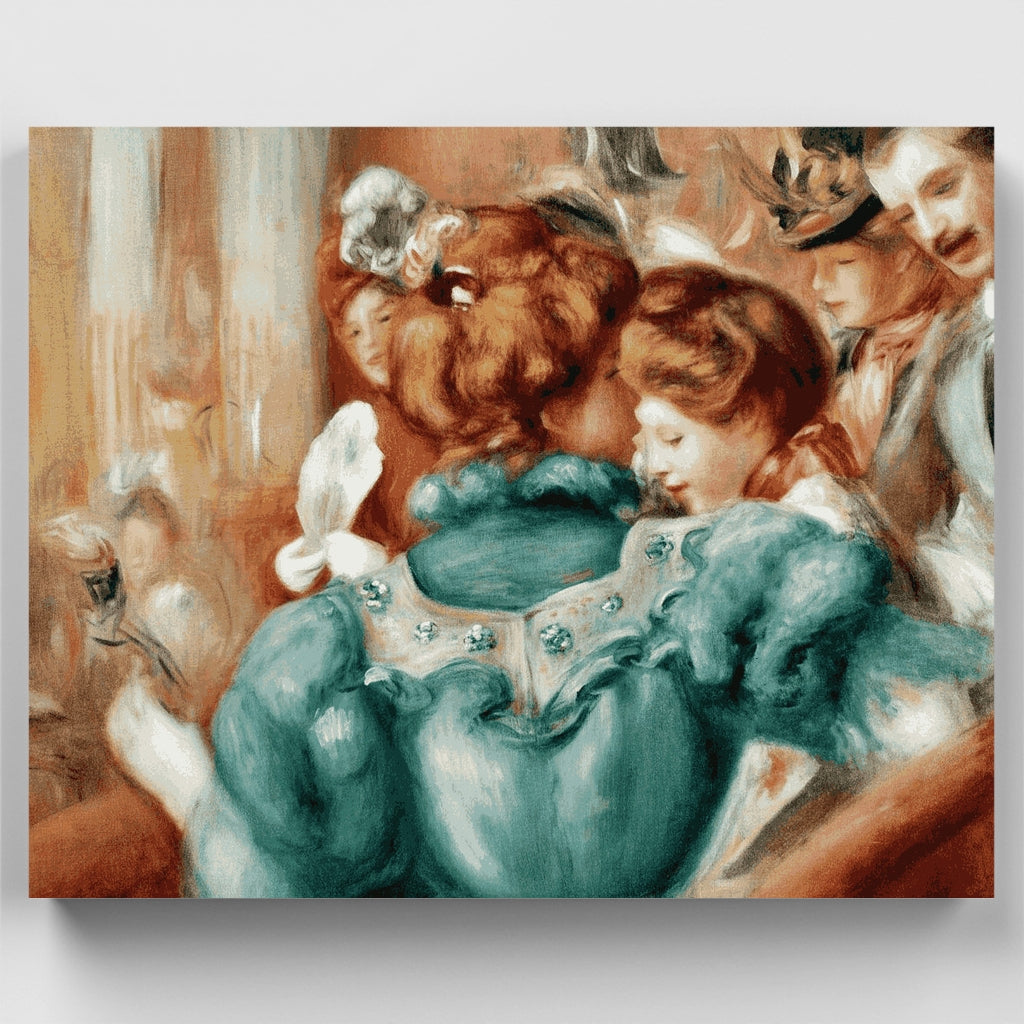 La Loge (El palco del teatro) - Kit de pintura por números — Estándar