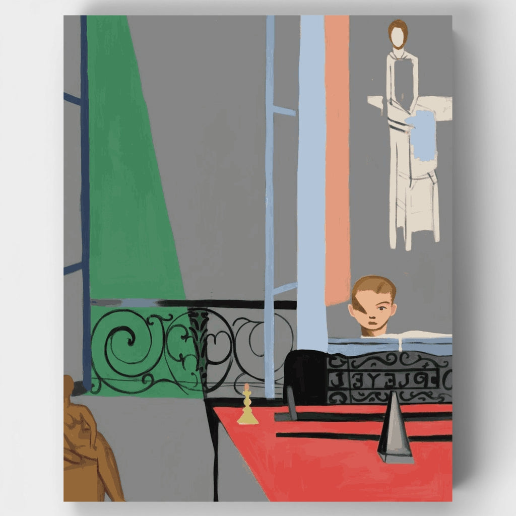 Piano Lesson - Paint by Numbers Kit