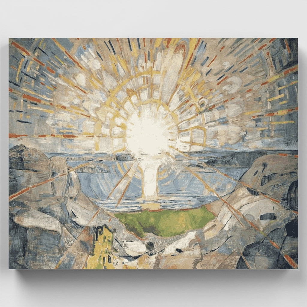El Sol - Kit de pintura por números — Estándar
