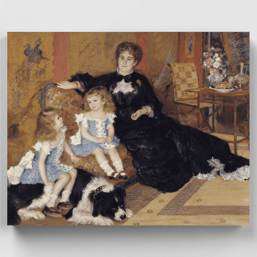 Madame Georges Charpentier and Her Children - Paint by Numbers Kit