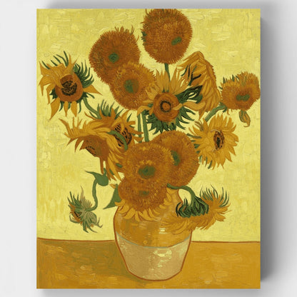Sunflowers - Paint by Numbers Kit
