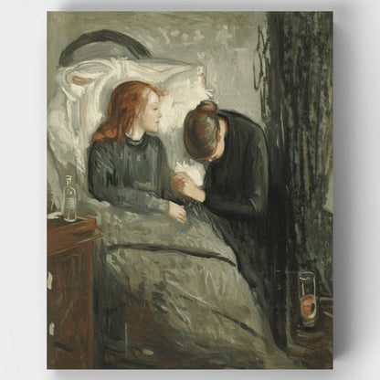 The Sick Child - Paint by Numbers Kit