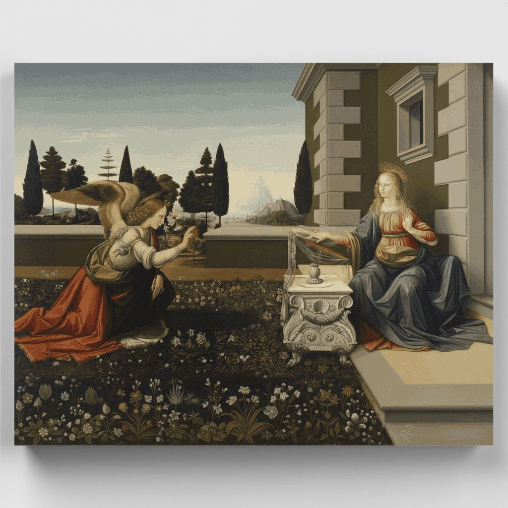 Anunciación - Kit de pintura por números — Estándar