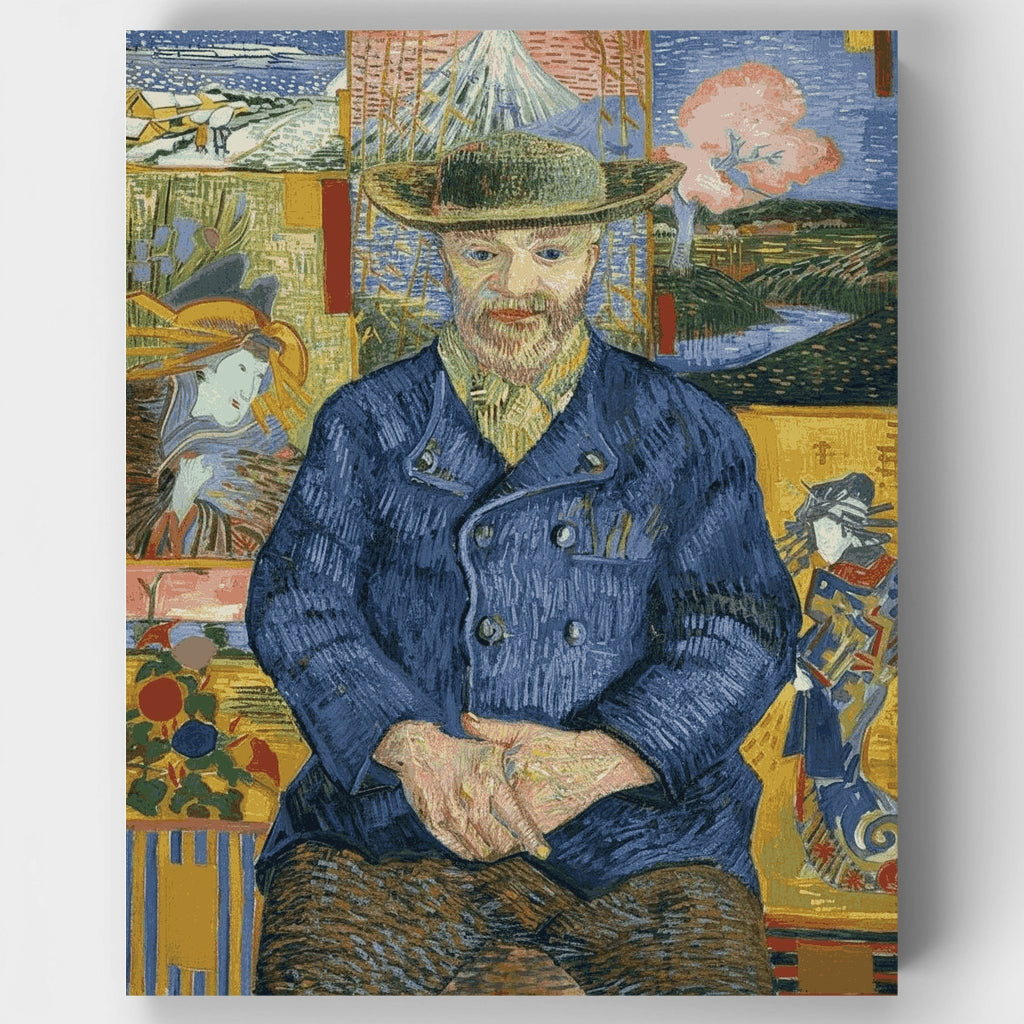 Retrato del padre Tanguy - Kit de pintura por números — Estándar