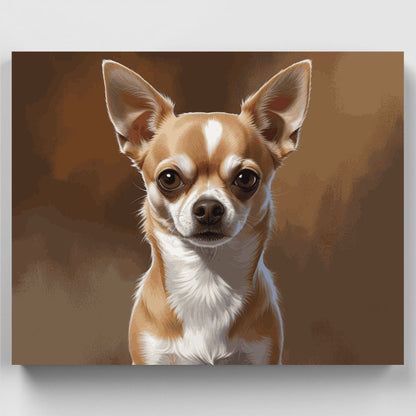 Chihuahua Portrait - Paint by Numbers Kit
