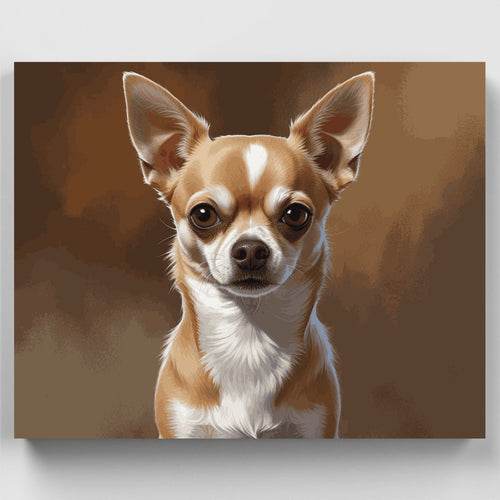 Chihuahua Portrait - Paint by Numbers Kit