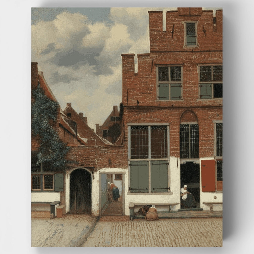 The Little Street - Paint by Numbers Kit