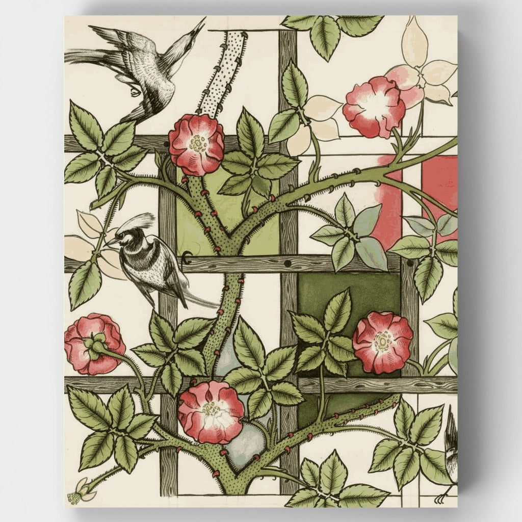 Trellis - Paint by Numbers Kit