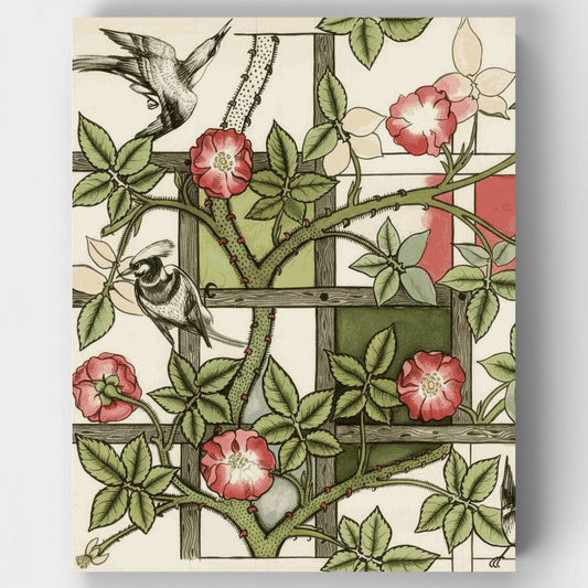 Trellis - Paint by Numbers Kit