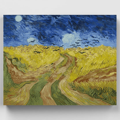 Wheatfield with Crows - Paint by Numbers Kit