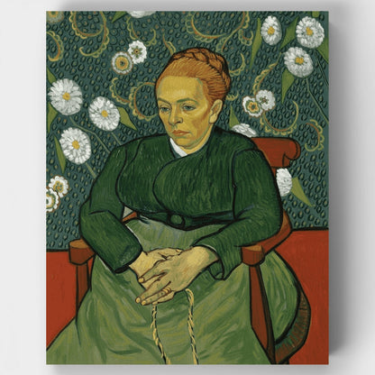 La Berceuse (Portrait of Madame Roulin) - Paint by Numbers Kit