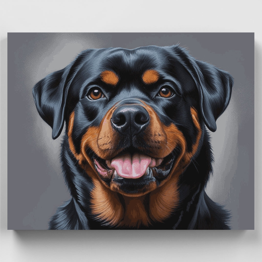 Rottweiler - Paint by Numbers Kit