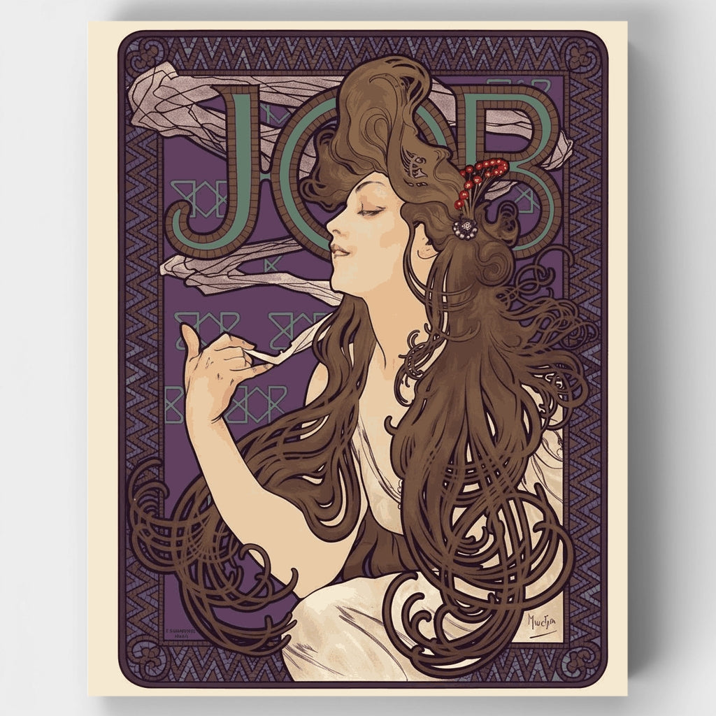 Póster de cigarrillos Job - Kit de pintura por números — Estándar