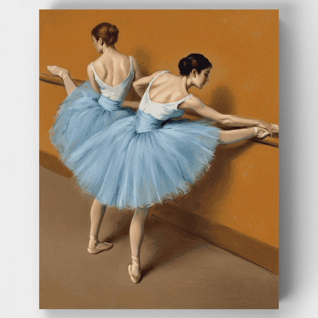 Dancers at the Barre - Paint by Numbers Kit